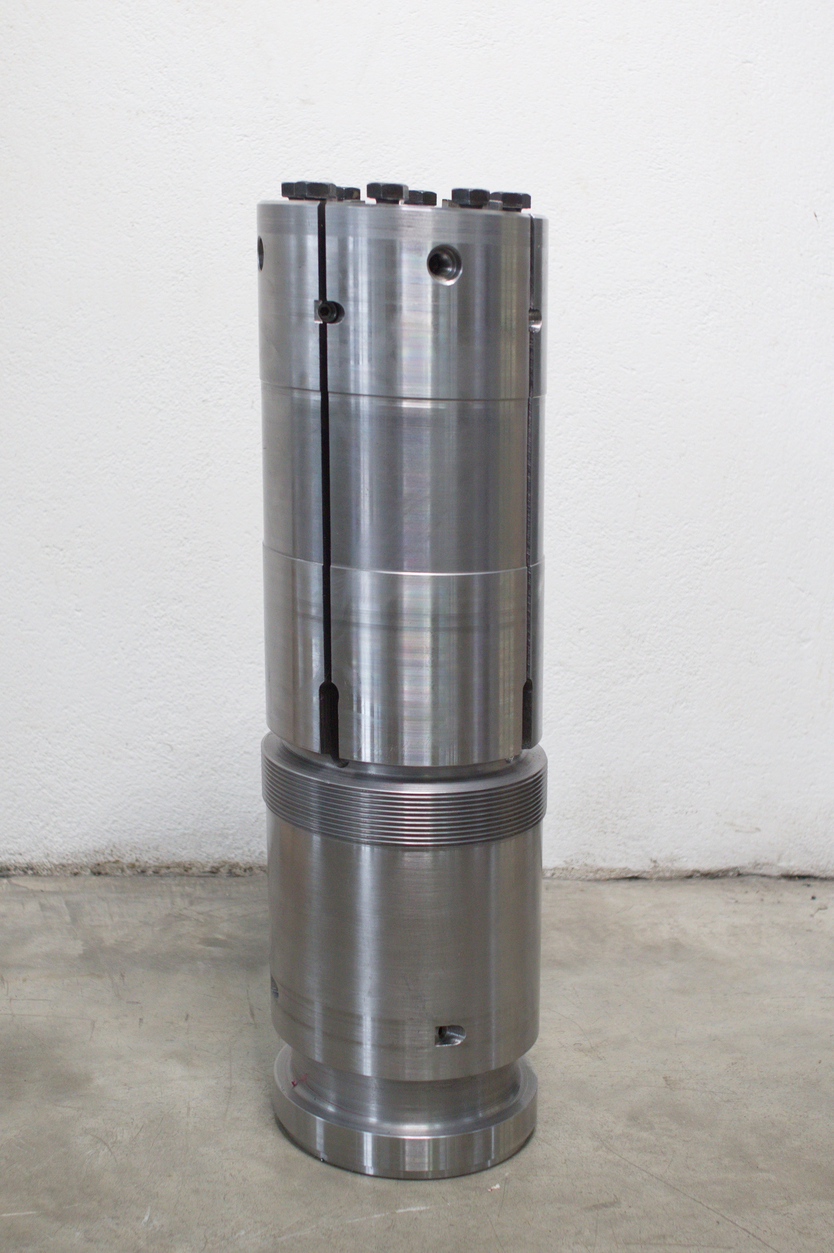 Briquette press head